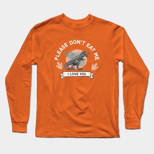 Don't Eat Me, I Love You Dino Long Sleeve T-Shirt